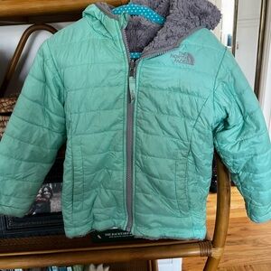 The North Face winter coat toddler.